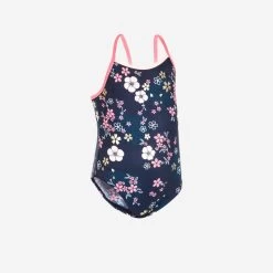 Bañador Bebé Niña Nabaiji Estampado Azul