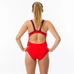 Nabaiji Tienda De Ventas -Nabaiji Tienda De Ventas baador deportivo piscina natacion mujer nabaiji rojo resistencia al cloro 1