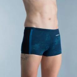 Bóxer Natación Yoko Hombre Negro Amarillo Azul -Nabaiji Tienda De Ventas baador hombre natacion boxer nabaiji negro turquesa