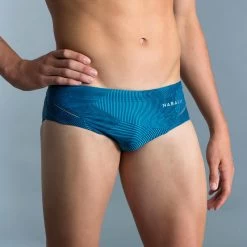 Bañador Hombre Natación Nabaiji Slip 900 Koli Gris Estampado -Nabaiji Tienda De Ventas baador hombre natacion nabaiji slip 900 lines azul estampado