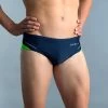 Bañador Hombre Natación Slip Nabaiji Azul Verde 900 -Nabaiji Tienda De Ventas baador hombre natacion slip nabaiji azul verde 900