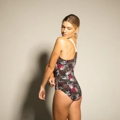 Bañador Mujer Deportivo Negro Caqui Aquagym Nabaiji Elea Saf 11 Bañador Mujer Deportivo Negro Caqui Aquagym Nabaiji Elea Saf -Nabaiji Tienda De Ventas baador mujer deportivo negro caqui aquagym nabaiji elea saf 4