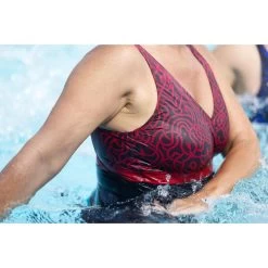 Bañador Mujer Moldeador Escote V Negro Budeos Aquagym Nabaiji Cera -Nabaiji Tienda De Ventas baador mujer moldeador escote v negro budeos aquagym nabaiji cera 2