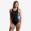 Bañador Mujer Natación Nabaiji Negro -Nabaiji Tienda De Ventas baador mujer natacion nabaiji negro 5