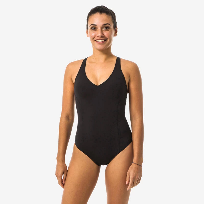 Bañador Mujer Natación Nabaiji Negro 3 Bañador Mujer Natación Nabaiji Negro
