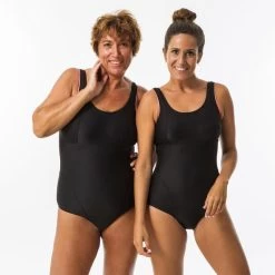 Bañador Mujer Negro Rosa Aquagym Nabaiji Doli -Nabaiji Tienda De Ventas baador mujer negro rosa aquagym nabaiji doli 3