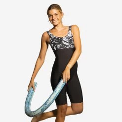 Bañador Mujer Pantalón Jammer Negro Aquagym Nabaiji Doli Boo