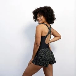 Bañador Mujer Pantalón Short Negro Caqui Aquagym Nabaiji Sofi Lica -Nabaiji Tienda De Ventas baador mujer pantalon short negro caqui aquagym nabaiji sofi lica 2