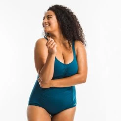 Bañador Mujer Reductor Moldeador Drapeado Azul Petróleo Aquagym Nabaiji Mary 10 Bañador Mujer Reductor Moldeador Drapeado Azul Petróleo Aquagym Nabaiji Mary -Nabaiji Tienda De Ventas baador mujer reductor moldeador drapeado azul petroleo aquagym nabaiji mary 2