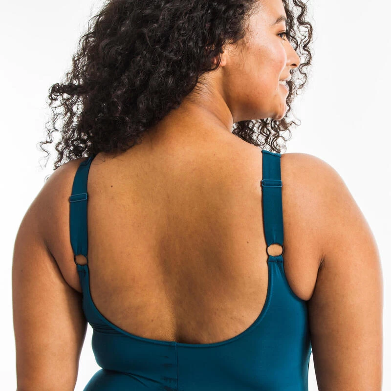 Bañador Mujer Reductor Moldeador Drapeado Azul Petróleo Aquagym Nabaiji Mary 7 Bañador Mujer Reductor Moldeador Drapeado Azul Petróleo Aquagym Nabaiji Mary - Imagen 5