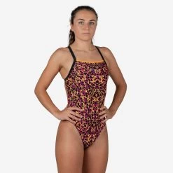 Bañador Natación Mujer Lexa XP Line Blanco 13 Bañador Natación Mujer Lexa XP Line Blanco -Nabaiji Tienda De Ventas baador natacion lexa leo mujer naranja