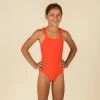Bañador Natación Lila Cobe Niña Rojo -Nabaiji Tienda De Ventas baador natacion lila cobe nia rojo