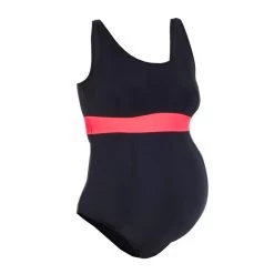 Bañador Premamá Natación Nabaiji Negro -Nabaiji Tienda De Ventas baador premama natacion nabaiji negro 2