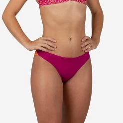 Braguita Natación Mujer Nabaiji Azul Marino -Nabaiji Tienda De Ventas braguita bikini natacion jana lum mujer rojo burdeos naranja