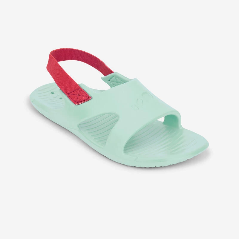 Chanclas Piscina Niña Pala Verde Rosa 3 Chanclas Piscina Niña Pala Verde Rosa