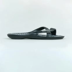 Chanclas Piscina Slap 500 Lea Mujer Negro Blanco -Nabaiji Tienda De Ventas chanclas piscina slap 500 lea mujer negro blanco 2