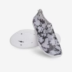 Escarpines Piscina Aquagym Adulto Negro -Nabaiji Tienda De Ventas escarpines piscina aquagym adulto gris negro