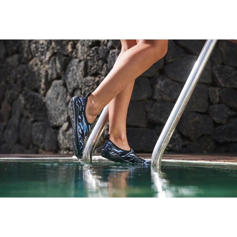 Escarpines Piscina Aquagym Adulto Gymshoe Boo Negro 3 Escarpines Piscina Aquagym Adulto Gymshoe Boo Negro - Imagen 2