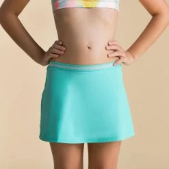 Falda Niña Natación Nabaiji Azul Marino -Nabaiji Tienda De Ventas falda nia natacion nabaiji verde turquesa