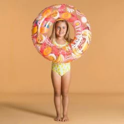 Flotador Piscina Niños Máx 50 Kg/65 Cm Transparente Rosa -Nabaiji Tienda De Ventas flotador piscina nios max 50 kg65 cm transparente rosa 3