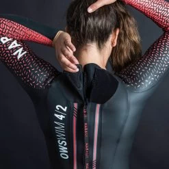 Neopreno Mujer Aguas Abiertas Temp. Fría 4/2 Mm Nabaiji Negro -Nabaiji Tienda De Ventas neopreno mujer aguas abiertas temp fria 42 mm nabaiji negro 4