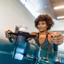 Portabotella Aquabike Negro Naranja