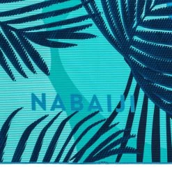 Toalla Baño Rayas Estampado Microfibra Talla XL 110 × 175 CM -Nabaiji Tienda De Ventas toalla bao rayas estampado microfibra talla xl 110 175 cm 2