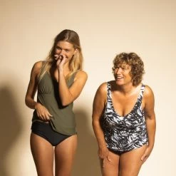 Top Aquagym Mujer Caqui Nabaiji -Nabaiji Tienda De Ventas top aquagym mujer caqui nabaiji 3