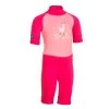 Traje De Baño Bebés/Niños Anti-uv Manga Corta Nabaiji Rosa