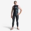 Traje De Neopreno 2/2 Mm Natación En Aguas Abiertas Nabaiji Hombre Negro/Rojo