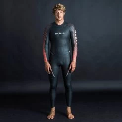Traje De Neopreno 4/2 Mm Natación En Aguas Abiertas Nabaiji OWS 900 Hombre