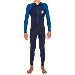 Traje Natación Combiswim 100 Mask Niño Azul