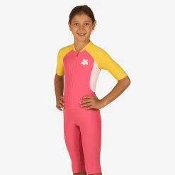 Traje Natación Shorty Swim Rosa -Nabaiji Tienda De Ventas traje natacion shorty swim rosa 4