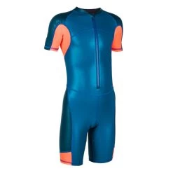 Traje Niño Natación Kloupi 100 Nabaiji Azul Rojo -Nabaiji Tienda De Ventas traje nio natacion kloupi 100 nabaiji azul rojo 3